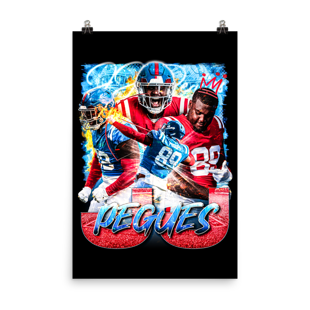 PEGUES 24"x36" POSTER