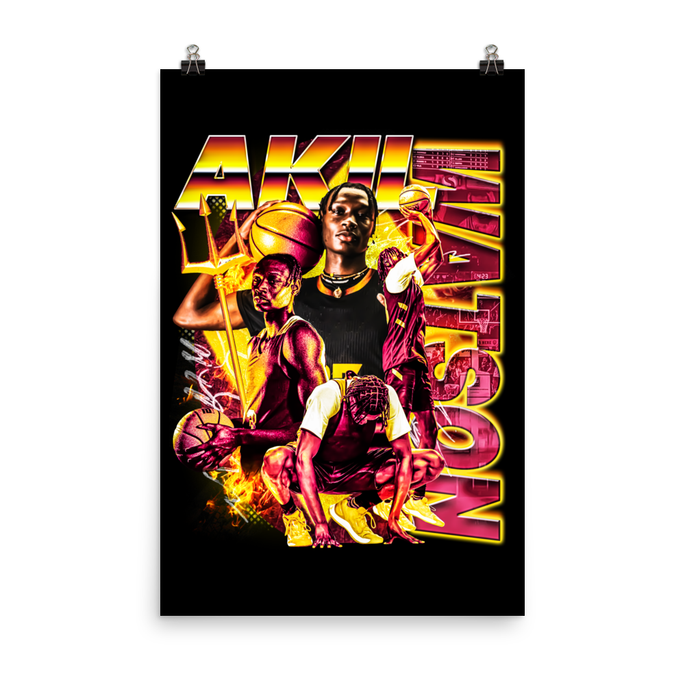 AKIL 24"x36" POSTER