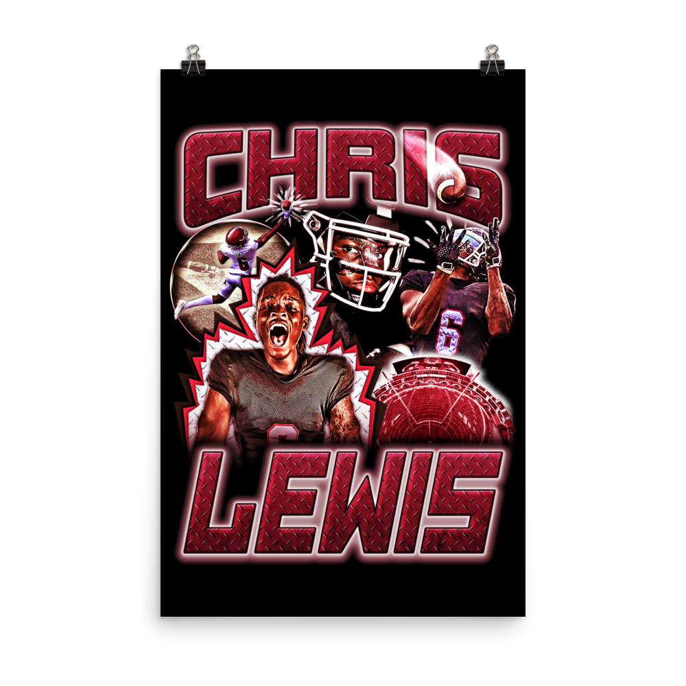 CHRIS LEWIS 24"x36" Poster