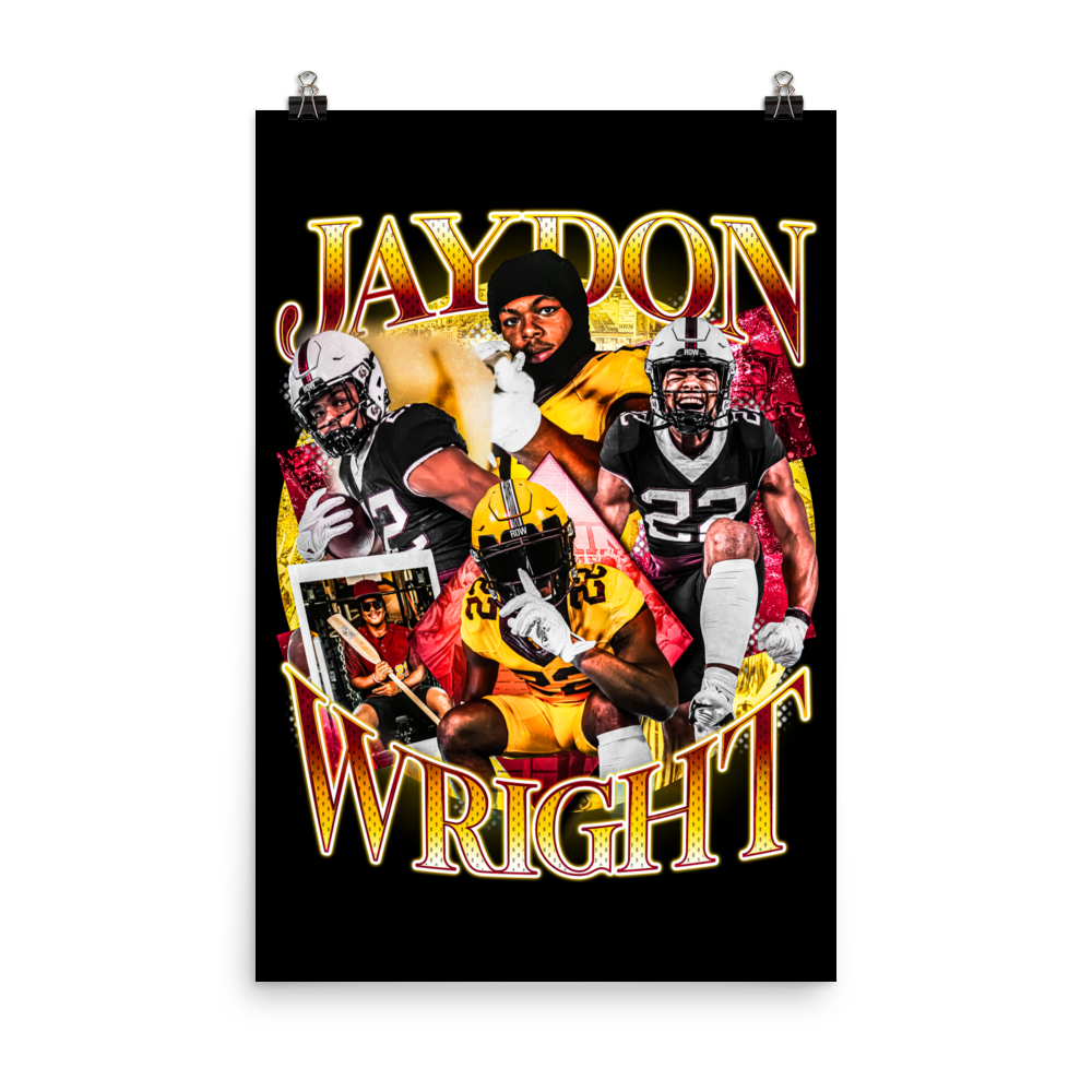 JAYDON WRIGHT 24"x36" POSTER