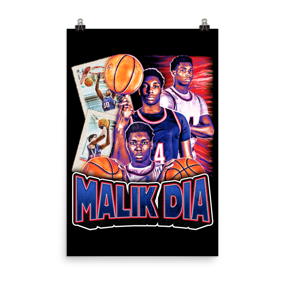 MALIK DIA 24"x36" POSTER