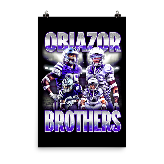 OBIAZOR BROTHERS 24"x36" POSTER