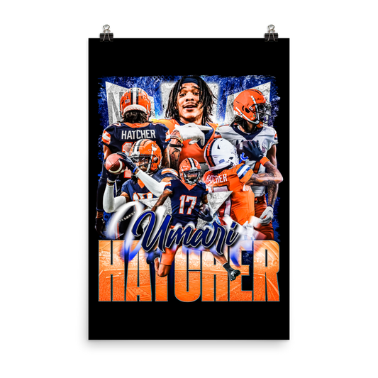 UMARI HATCHER 24"x36" POSTER