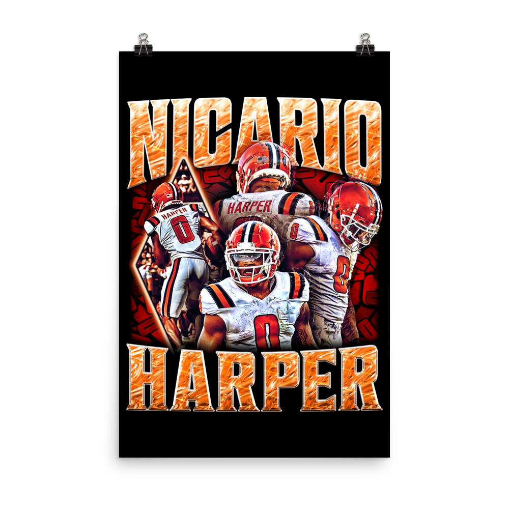 HARPER 24"x36" POSTER