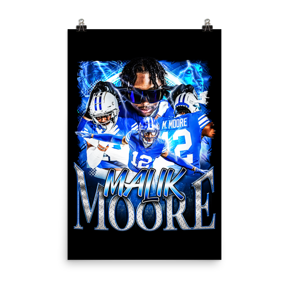 MALIK MOORE 24"x36" POSTER