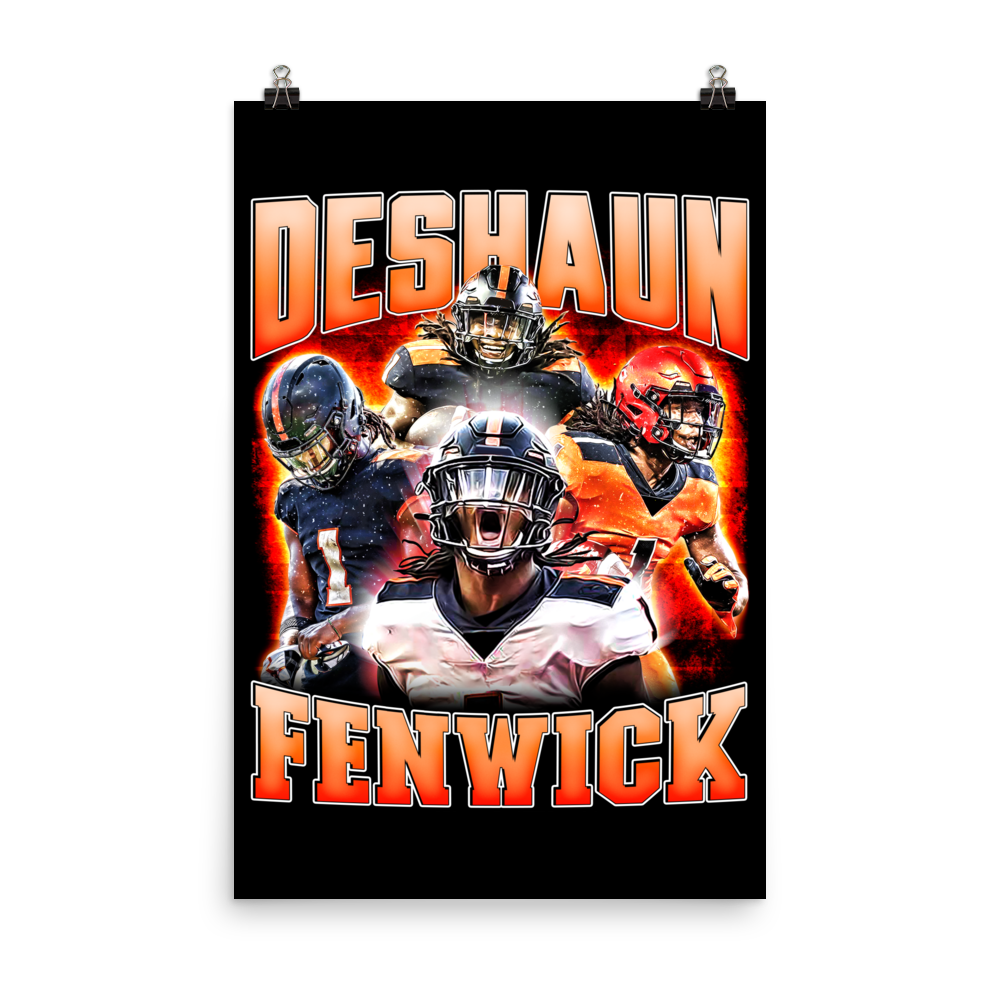 DESHAUN FENWICK 24"x36" POSTER