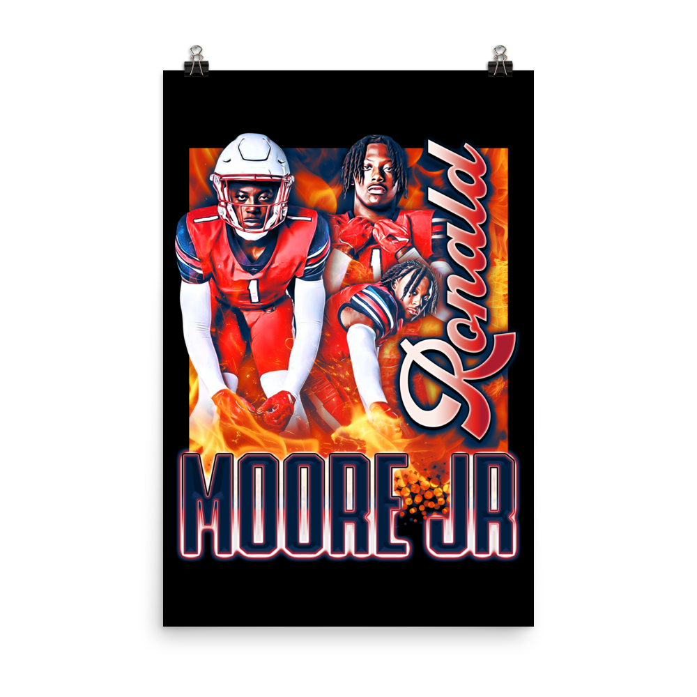 RONALD MOORE 24"x36" POSTER