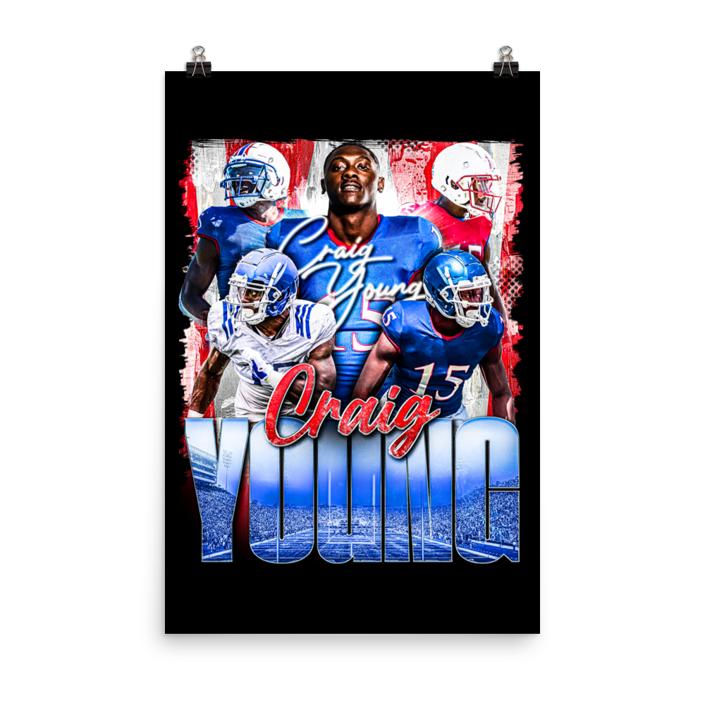 CRAIG YOUNG 24"x36" POSTER