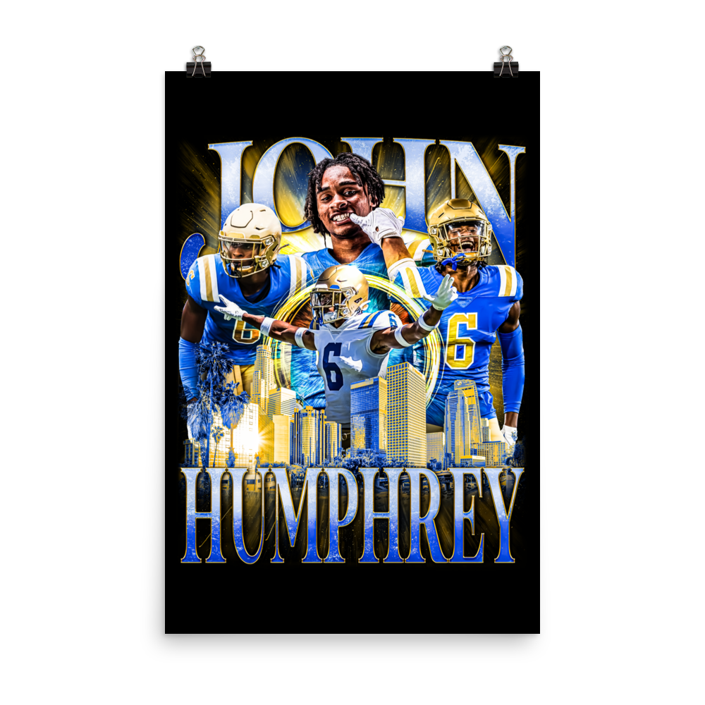 JOHN HUMPHREY 24"x36" POSTER