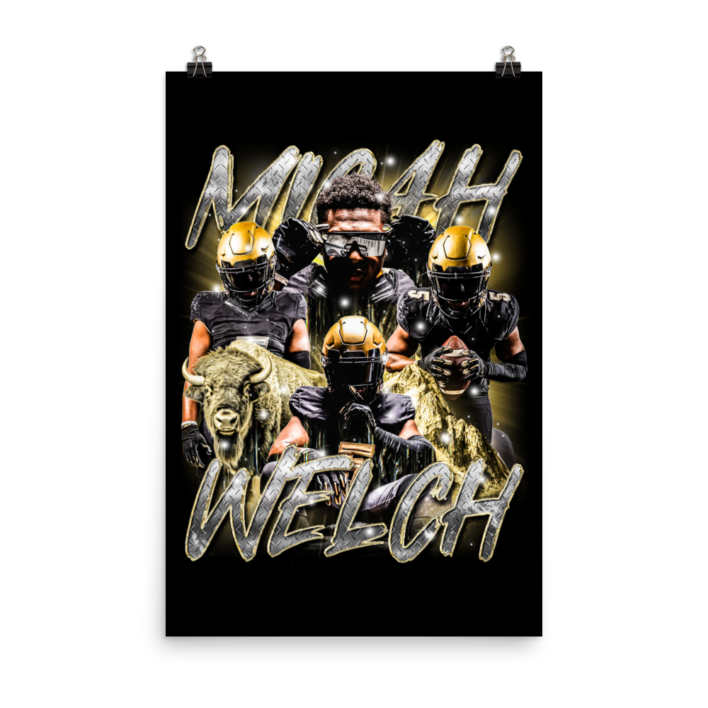 WELCH 24"x36" POSTER