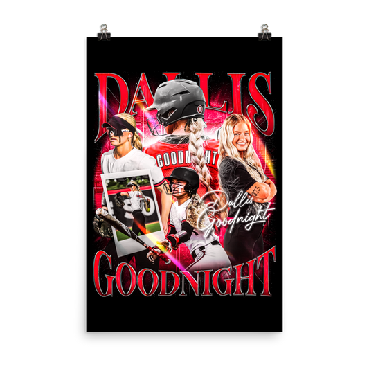 GOODNIGHT 24"x36" POSTER