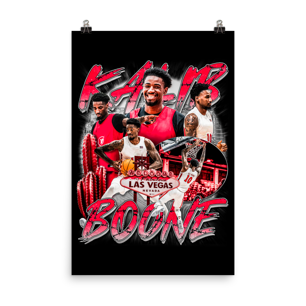 KALIB BOONE 24"x36" POSTER