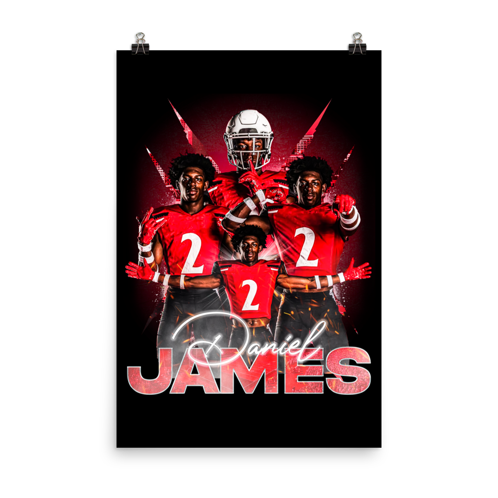 DANIEL JAMES 24"x36" POSTER