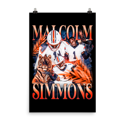 SIMMONS 24"x36" POSTER