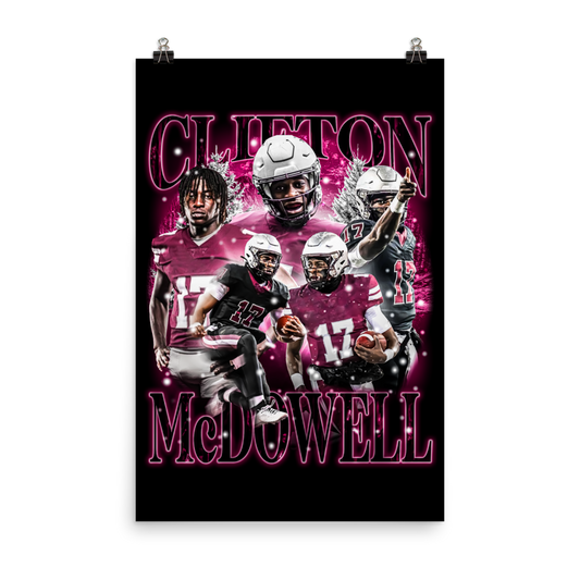 MCDOWELL 24"x36" POSTER