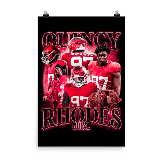 QUINCY RHODES 24"x36" POSTER