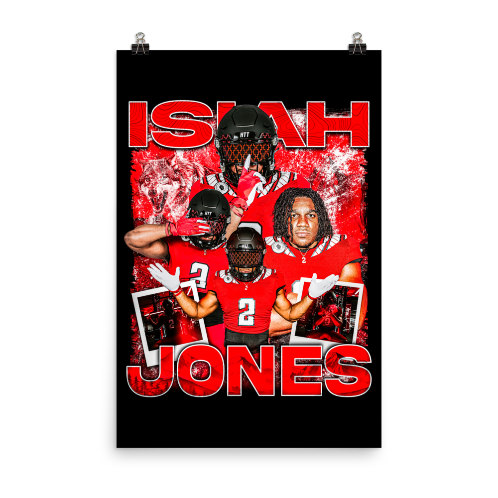 ISIAH JONES 24"x36" POSTER