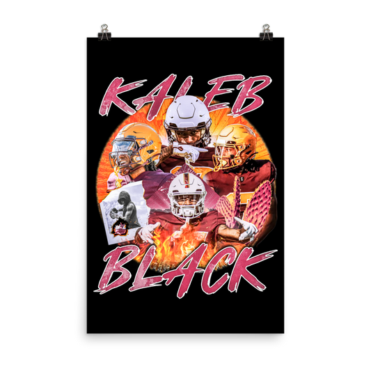 KALEB BLACK 24"x36" POSTER