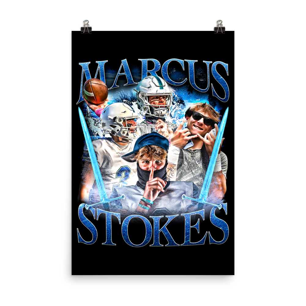 MARCUS STOKES 24"x36" POSTER