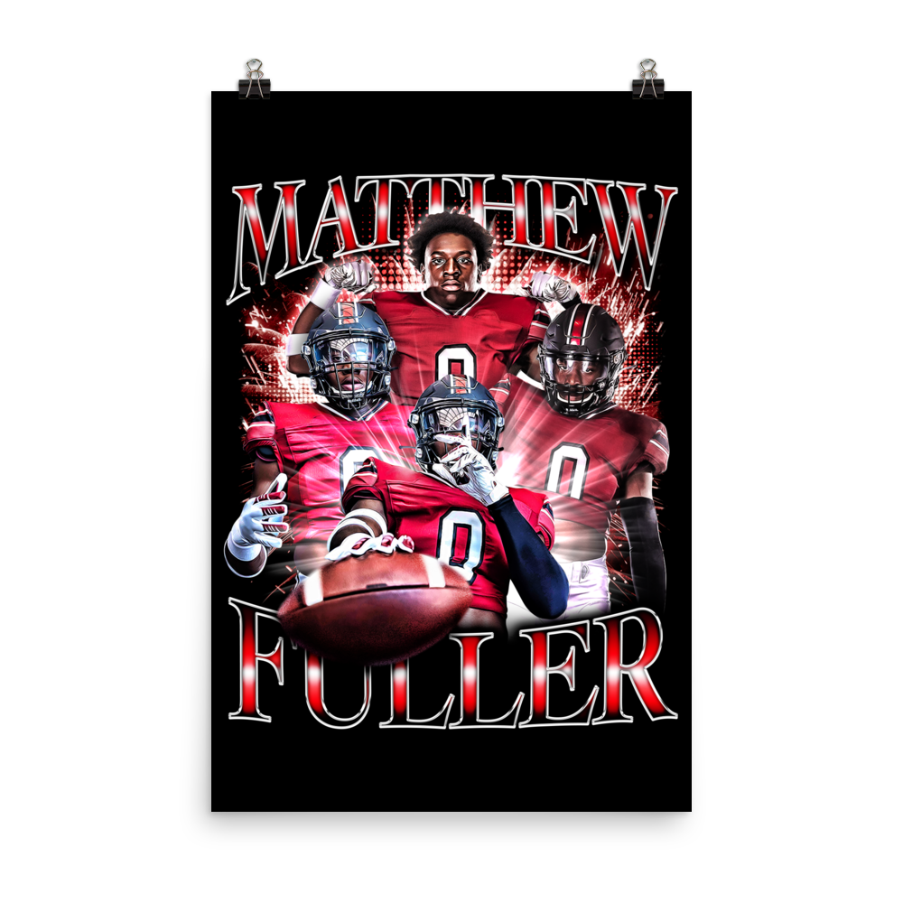 MATTHEW FULLER 24"x36" POSTER