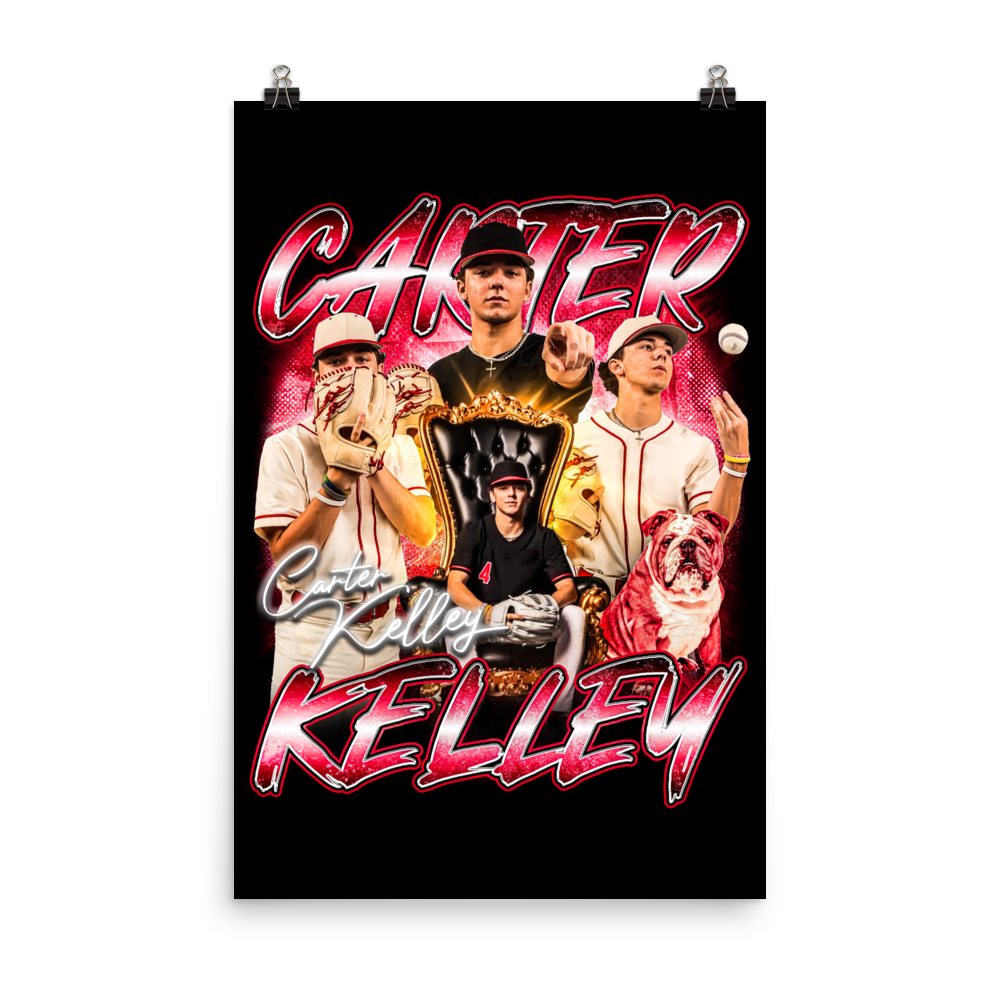 CARTER KELLEY 24"x36" POSTER