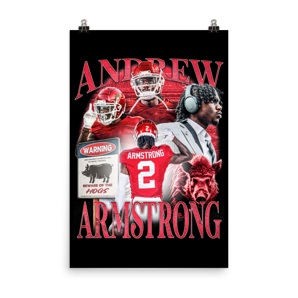 ARMSTRONG 24"x36" POSTER