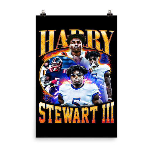 HARRY STEWART 24"x36" POSTER