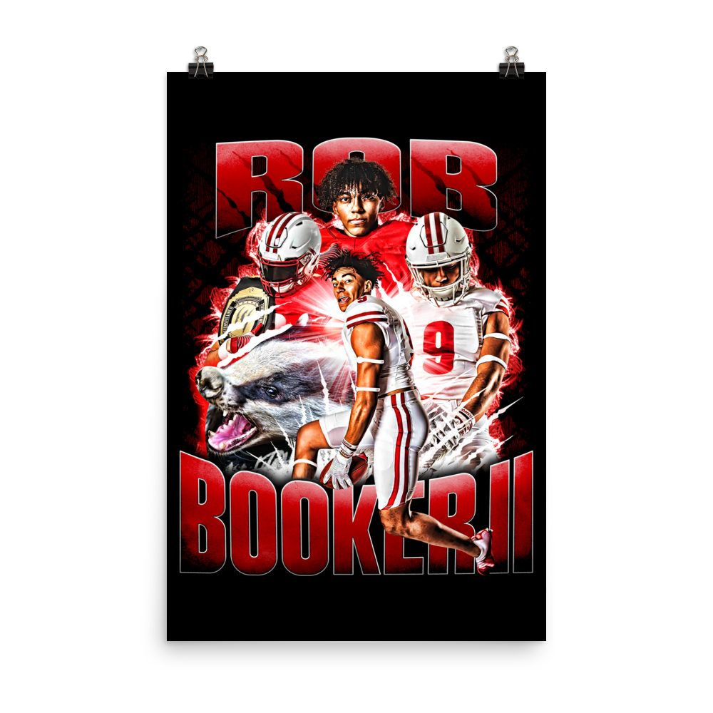 BOOKER 24"x36" POSTER