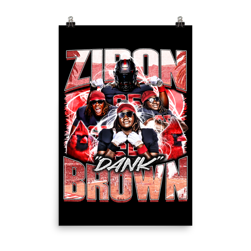 ZIRON 24"x36" POSTER