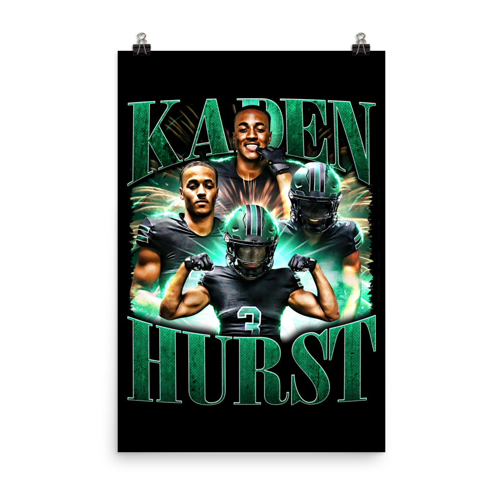 HURST 24"x36" POSTER