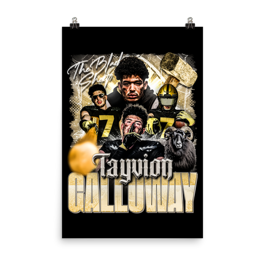 GALLOWAY 24"x36" POSTER