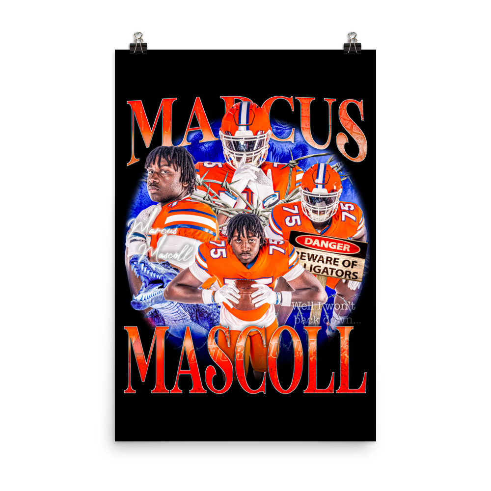 MASCOLL 24"x36" POSTER