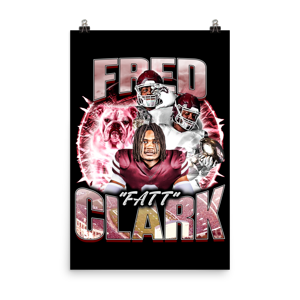 FRED CLARK 24"x36" POSTER