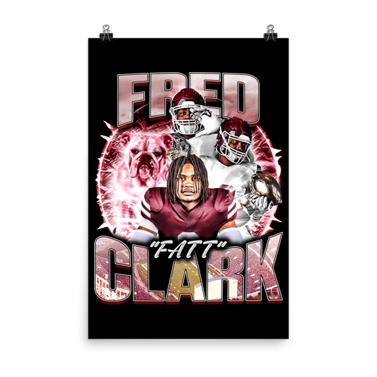 FRED CLARK 24"x36" POSTER