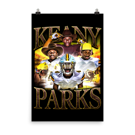 KEANY PARKS 24"x36" POSTER