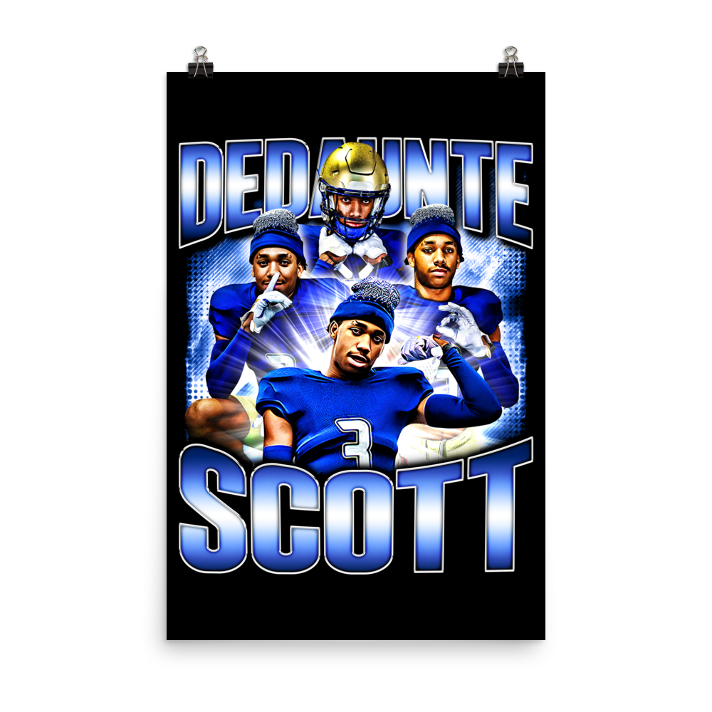 DEDAUNTE SCOTT 24"x36" POSTER