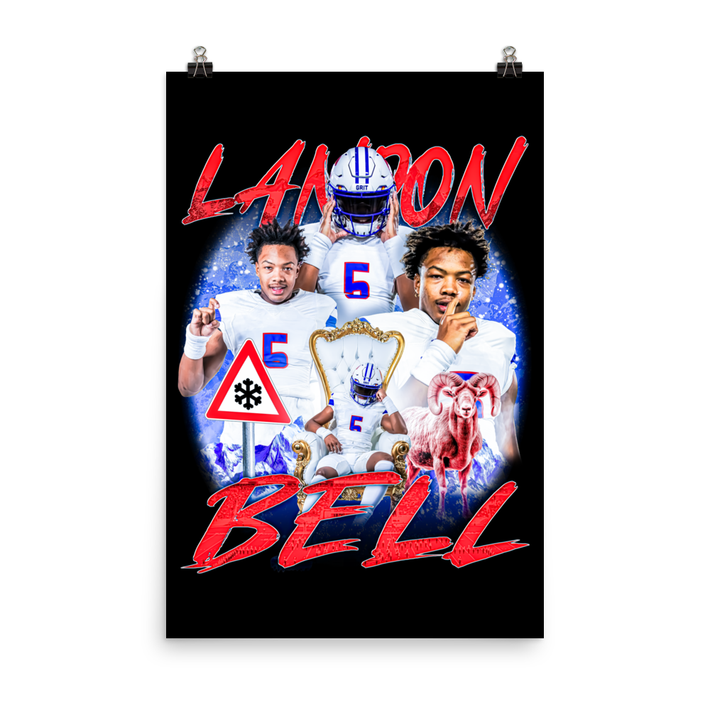 LANDON BELL 24"x36" POSTER