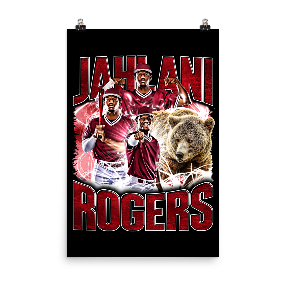 JAHLANI ROGERS 24"x36" POSTER