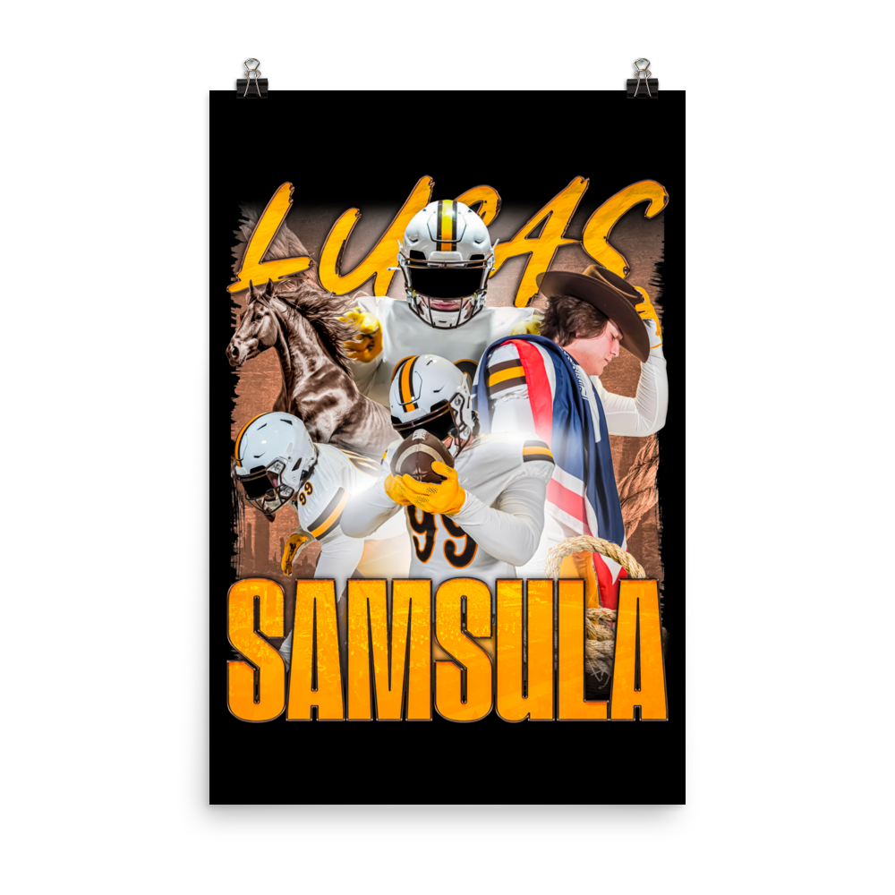 LUCAS SAMSULA 24"x36" POSTER