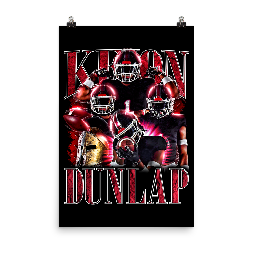 KEION DUNLAP 24"x36" POSTER