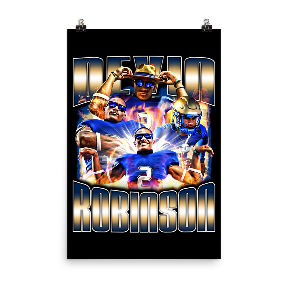 DEVIN ROBINSON 24"x36" POSTER