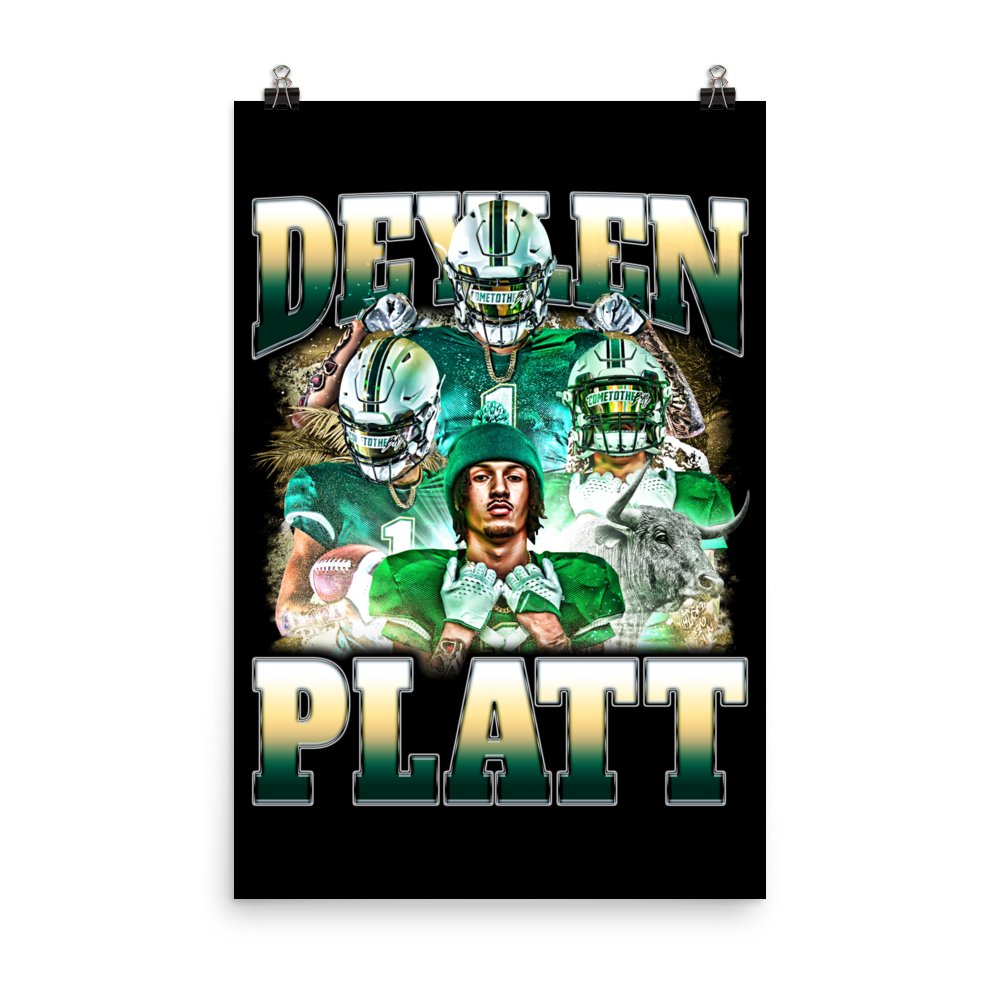 DEYLEN PLATT 24"x36" POSTER