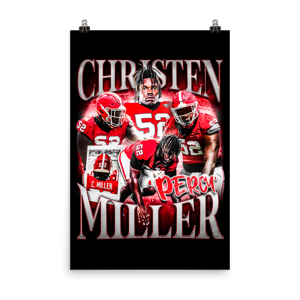 CHRISTEN MILLER 24"x36" POSTER