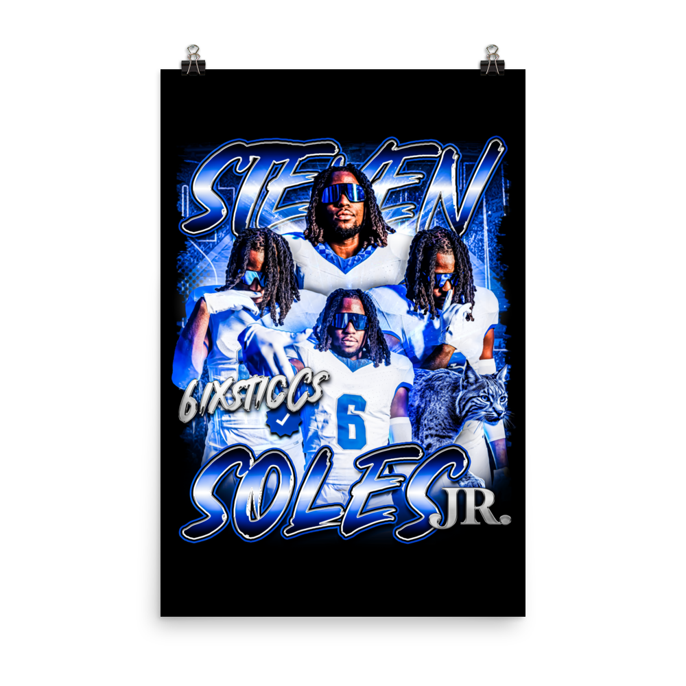 STEVEN SOLES JR 24"x36" POSTER