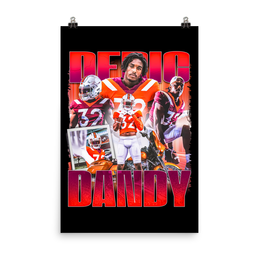 DERIC DANDY 24"x36" POSTER