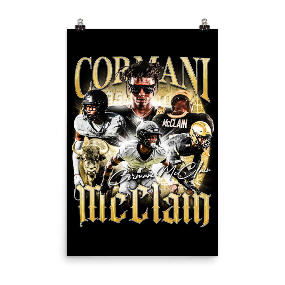 CORMANI MCCLAIN 24"x36" POSTER