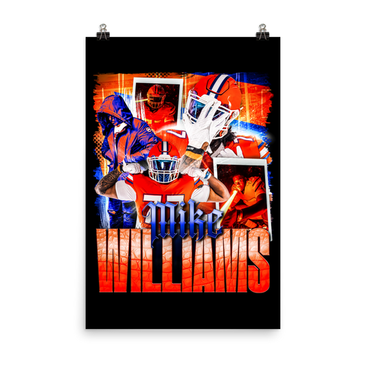 MIKE WILLIAMS 24"x36" POSTER
