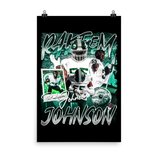 RAKEEM JOHNSON 24"x36" POSTER