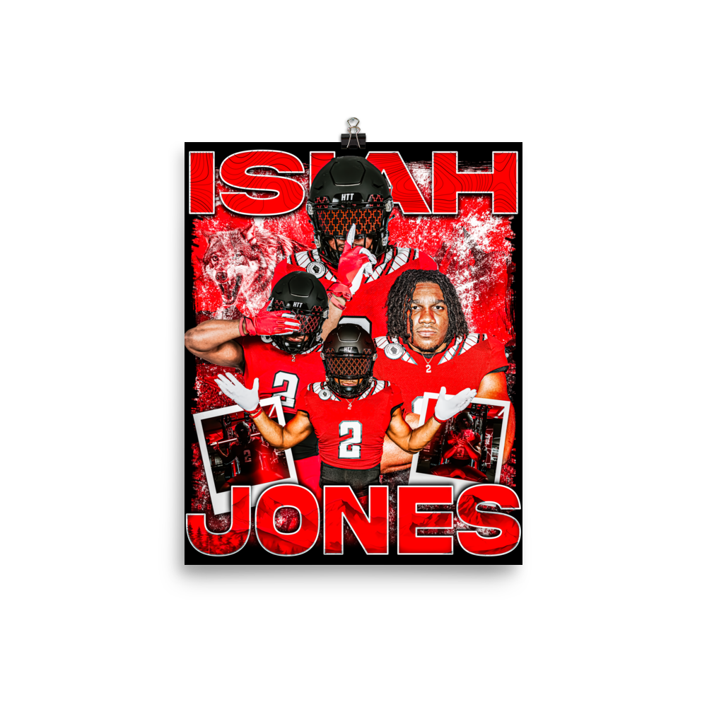 ISIAH JONES 24"x36" POSTER