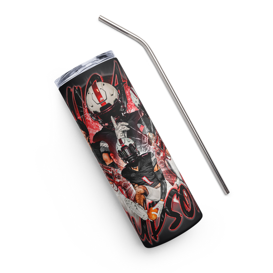 MICAH HUDSON STAINLESS STEEL TUMBLER